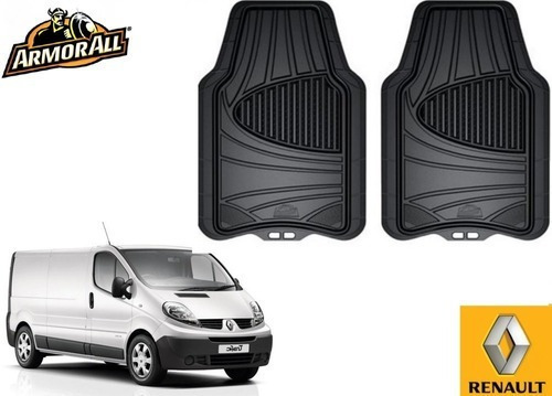 Par Tapetes Negros Uso Rudo Renault Trafic 2009 Armor All