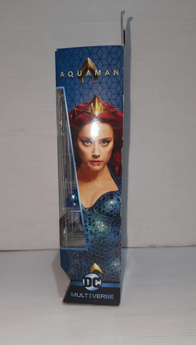 Dc Multiverse Mattel Mera Baf Trench Warrior En Caja (Usado)