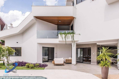 Sobrado, 510 M² - Arquitetura Contemporânea - Jardim Das Colinas - São José Dos Campos/sp - So0568