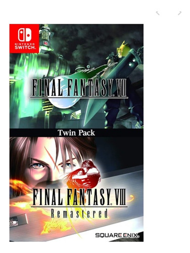 Final Fantasy Vii & Viii Remastered Twin Pack Nintendoswitch