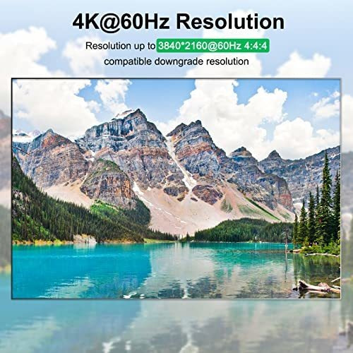Conmutador Kvm Usb 3.0 Hdmi De 4 Puertos Compatible Con 4k @