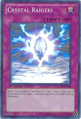 Raigeki De Cristal Super Raro Yugioh