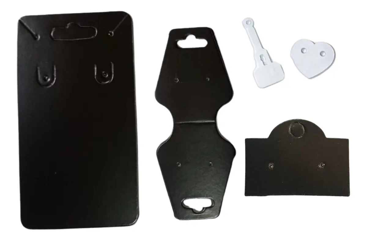 Kit 500 Tags Porto Geral Para Bijuterias Modelo Gravatinha Papel