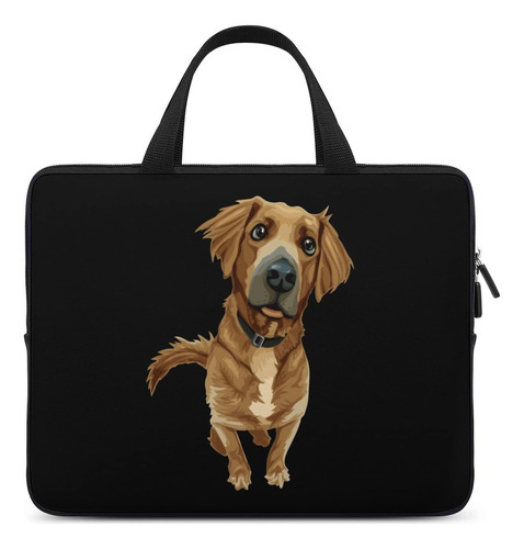 Bolsa Para Portatil Golden Retriever Maletin Duradero Bolso