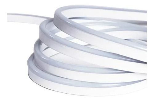 Fita Neon Led Branco Quente 15mts 12w/m Com Conector 127v Luz Branco-quente Tensão De Operação 0
