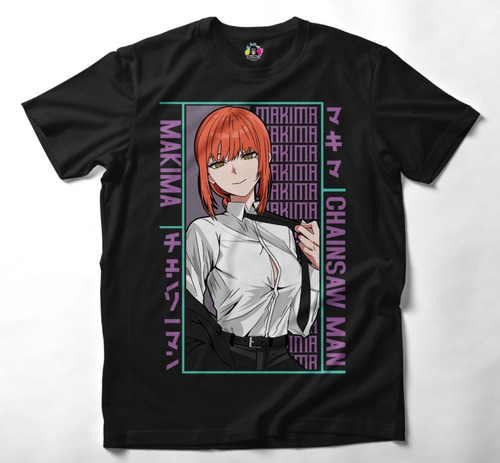 Polera Anime Chainsaw Man Makima