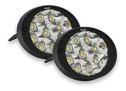 Par Faro 9 Led Auxiliar 12w Universal