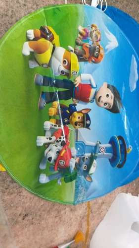 2 Globos Paw Patrol 