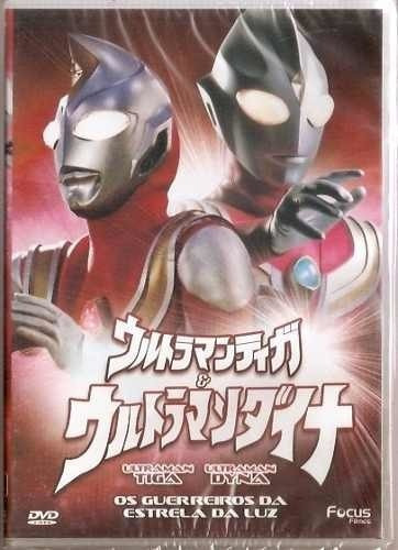 Dvd Ultraman Tiga E Ultraman Dyna - Os Guerreiros Da Estrela