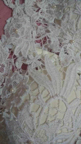 Vestido Novia Dos Piezas Talle M