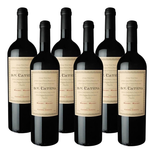 Caja De Vino Dv Catena Malbec Malbec 750ml X6