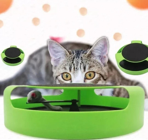 Imagen 4 de 8 de Juguete Gato Atrapa Ratón Juego Interactivo Para Mascota
