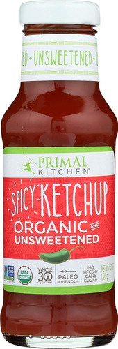 Primal Kitchen Spicy Ketchup Organic & Unsweetened 320 G