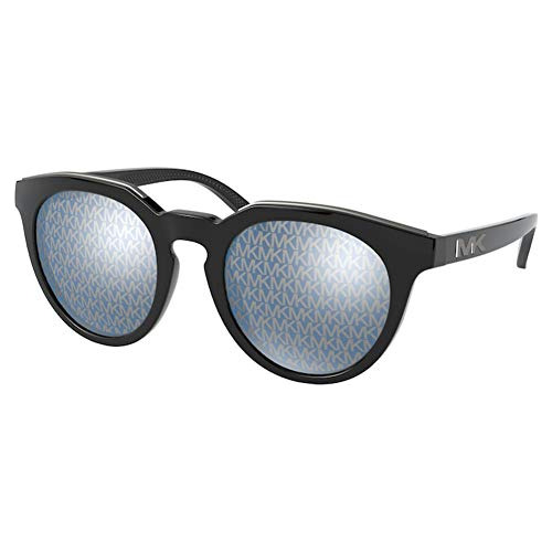 Michael Kors M/f Gafas De Sol Marco Negro W / Espejo 9hwjg