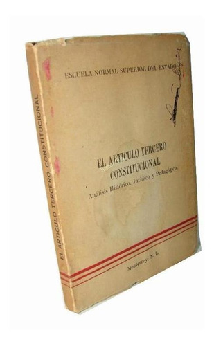 Articulo Tercero Constitucional German Cisneros Farias Jrpd