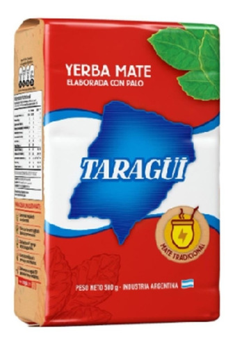 Erva Mate Taragui Uruguaia Importada Chimarrão 500gr