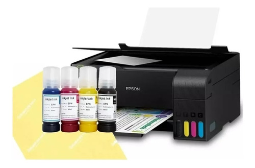 Kit Sublimacion Impresora Epson L1250 Wifi + Hojas+ Tinta 