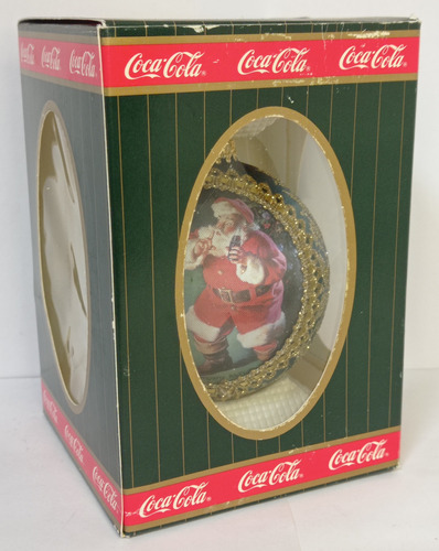 Esfera Navideña Coca Cola 1995 Santa