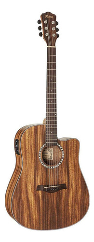 Violão Hofma Hmf280 Elétrico Folk Satin Natural Hmf-280