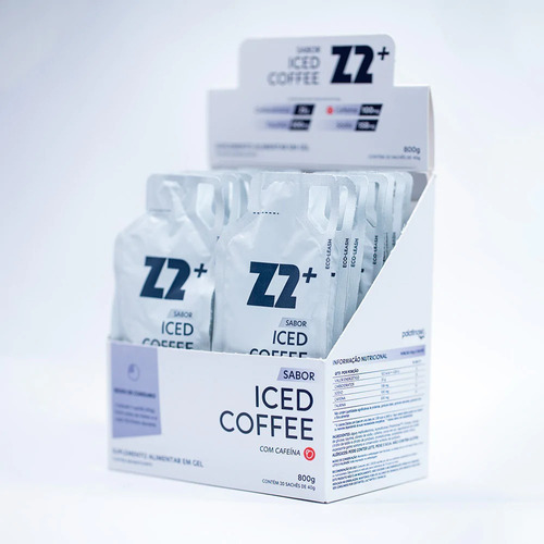 Energy Gel Z2+ iced coffee box 20 unidades