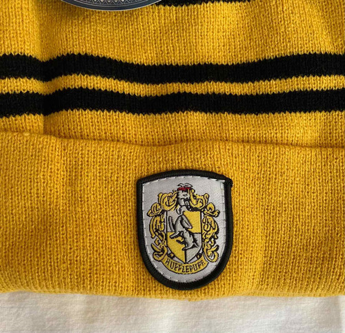 Kit Guantes Y Gorro Hufflepuff Harry Potter Para Niño Unico