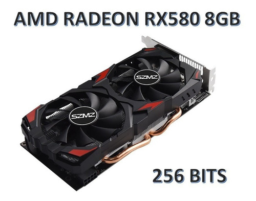 Tarjeta Gráfica Video 256 Bit, Gddr5 8gb Rx580 Original