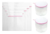 Comprar 7 Bolsa Protector Malla Fina Lavadora Lavar Ropa Delicada