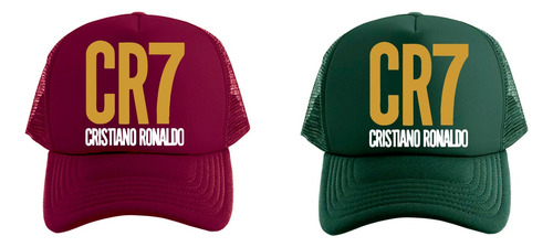 Pack Gorra Cr7 Cristiano Ronaldo X2  Exclusive Trucker 