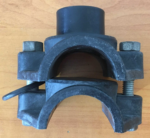 Abrazadera Plástica Sencilla De 1 1/2 -1/2'' Agua De Riego.