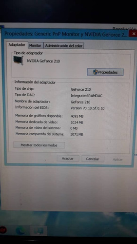 Imagen 2 de 4 de Cpu Quad Core 8 Ram Gforce Nvidia Gt 210
