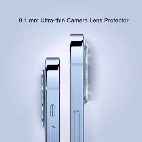 Ailun Paquete de 3 protectores de lente de cámara para iPhone 15 Pro de 6.1  pulgadas y iPhone 15 Pro Max de 6.7 pulgadas, vidrio templado, dureza 9H