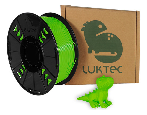 1kg Filamento Pla Impresión 3d 1.75mm Luktec Calidad Premium Color Verde