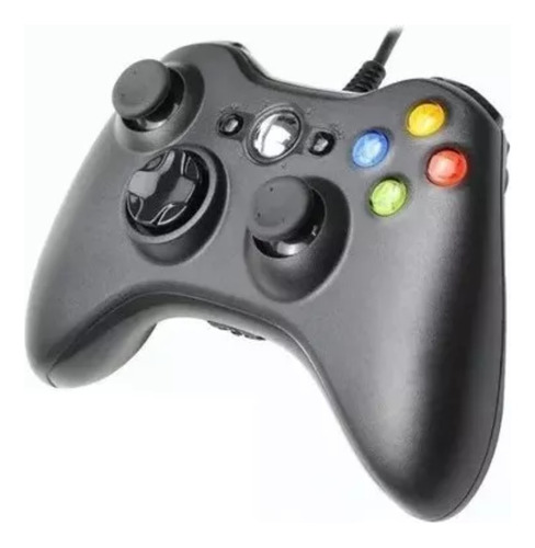 Joystick  Xbox Compatible 360 / Pc Con Cable 1 Año Gtia