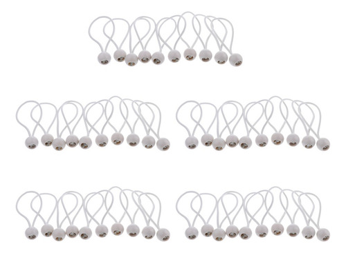 50 Pcs 16cm Resistentes Pelotas Cuerda Elástica Correas . .