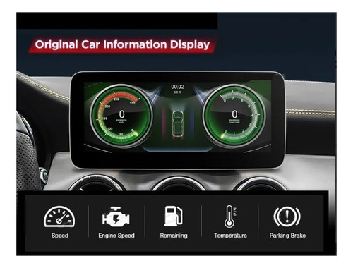 Carplay + Android Mercedes Clase A Gla Cla 2013-2019 Gps Hd