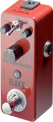 Pedal Mini Stagg Blaxx - Dist B Distorsión Plus (3 Modos)