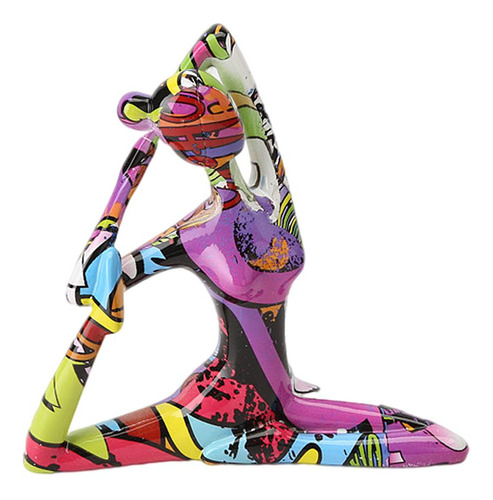 Figuras De Yoga Estatuilla De Resina B El 17,5x4x16cm