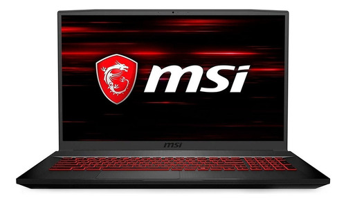 Notebook Msi Gf75 17.3 I7 10ma 512gb 16gb Bajo Pedido Netpc Color Negro