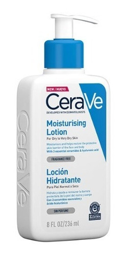 Imagen 3 de 10 de Loción Cerave Hidratante Piel Seca 277ml