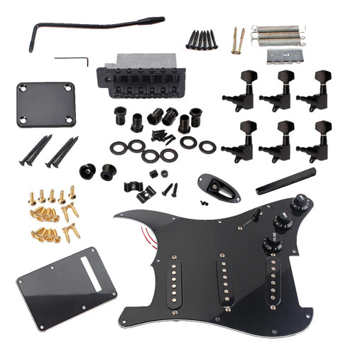 1 Colección Sss Precables Pickups Pickguards Para Piezas De