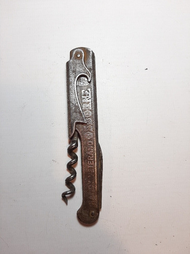 Imagen 2 de 4 de Antiguo Sacacorchos Brandy Veterano Ro 978