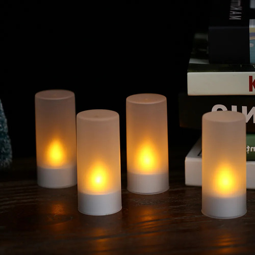 Lámpara De Vela Led, Velas, Luces Recargables Sin Llama