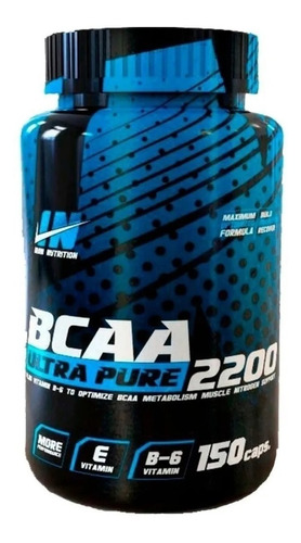 Aminoácidos Bcaa Iron Nutrition 150 Capsulas Met Rx