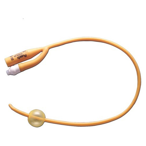 Sonda Foley 2 Vias De Latex N°22 Vesical Cateter Urinario