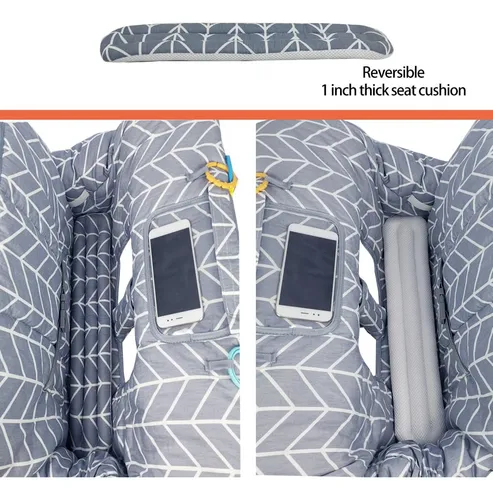 Funda Para Carrito De Compras, Algodón Icopuca, Reversible,