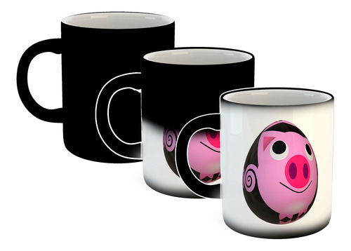 Taza Magica Huevo De Cerdo Pig Egg