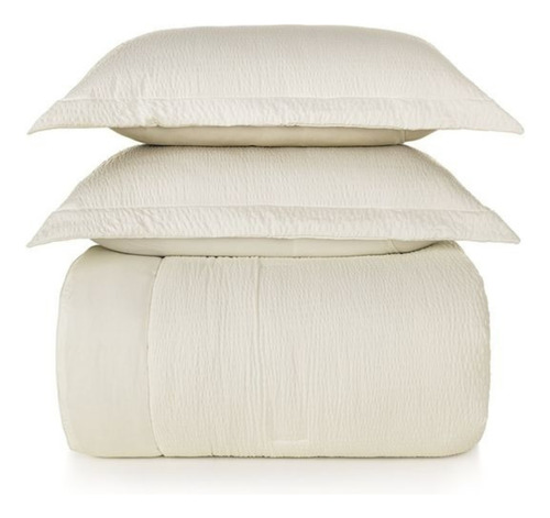 Colcha Queen Com 2 Porta-travesseiros Baumann Branca