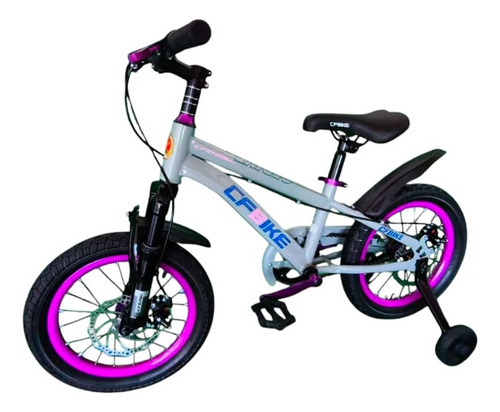 Bicicleta Aro 16 Roja Cfbike Cfeng Con Freno Disco