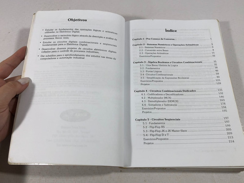 Livro Estude E Use Circuitos Gerais Eletrônica Digital 5ª Edição Editora Érica A320 (Usado)