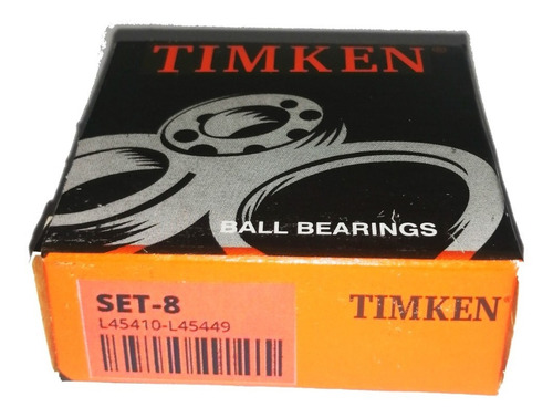 Balero Timken Set-8 (l45449/l45410) 5 Piezas